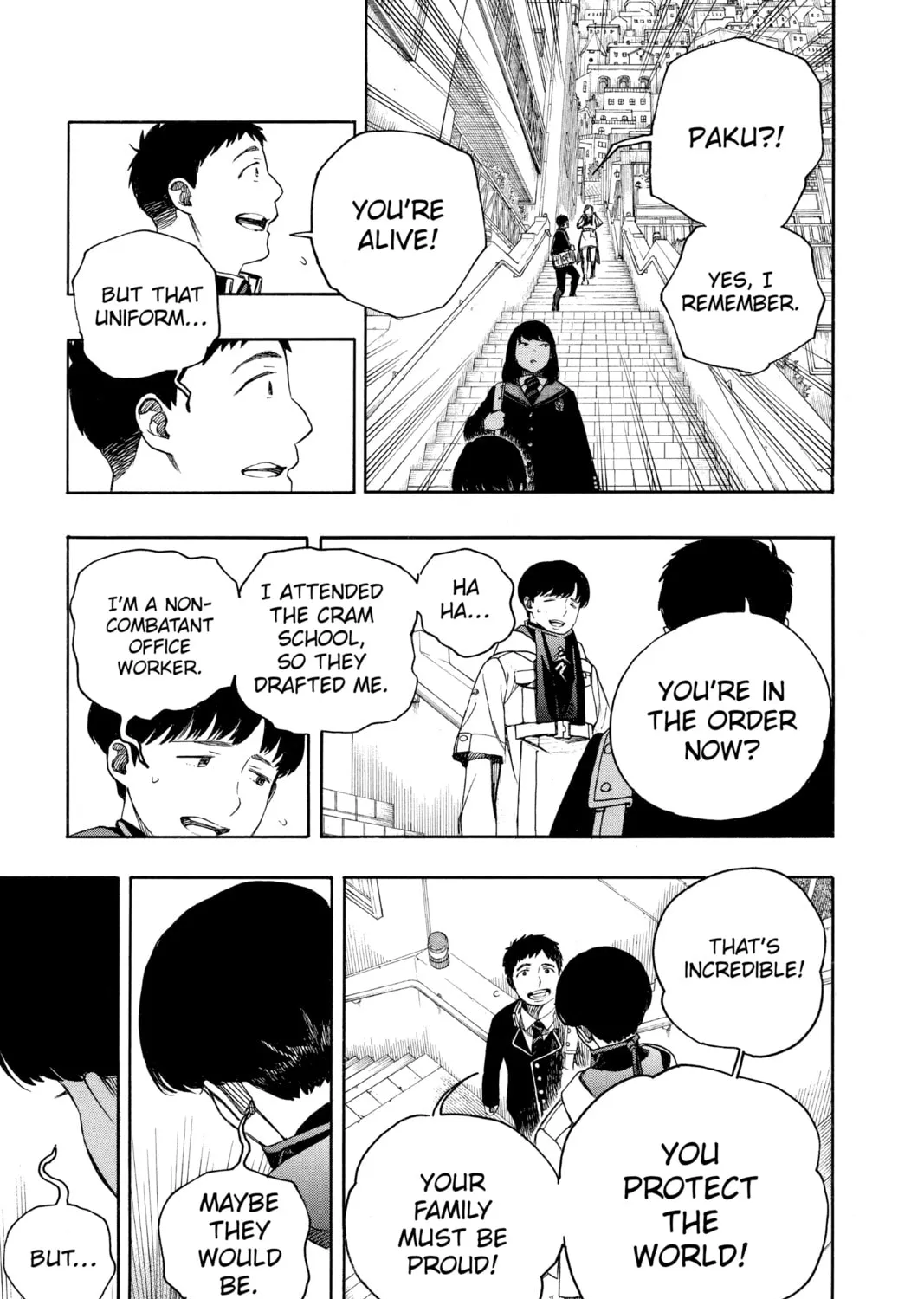 Read Blue Exorcist Manga Online