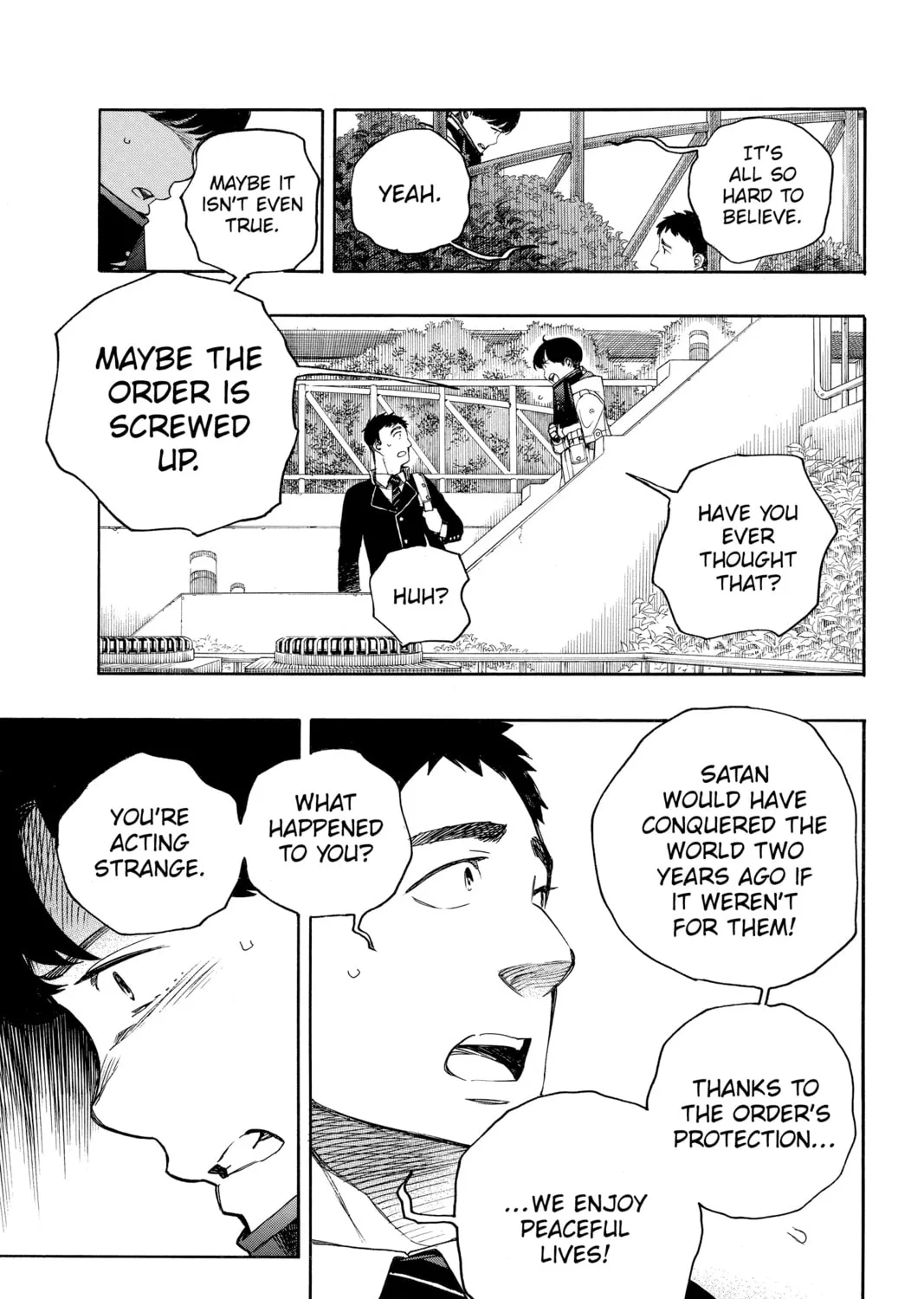 Read Blue Exorcist Manga Online