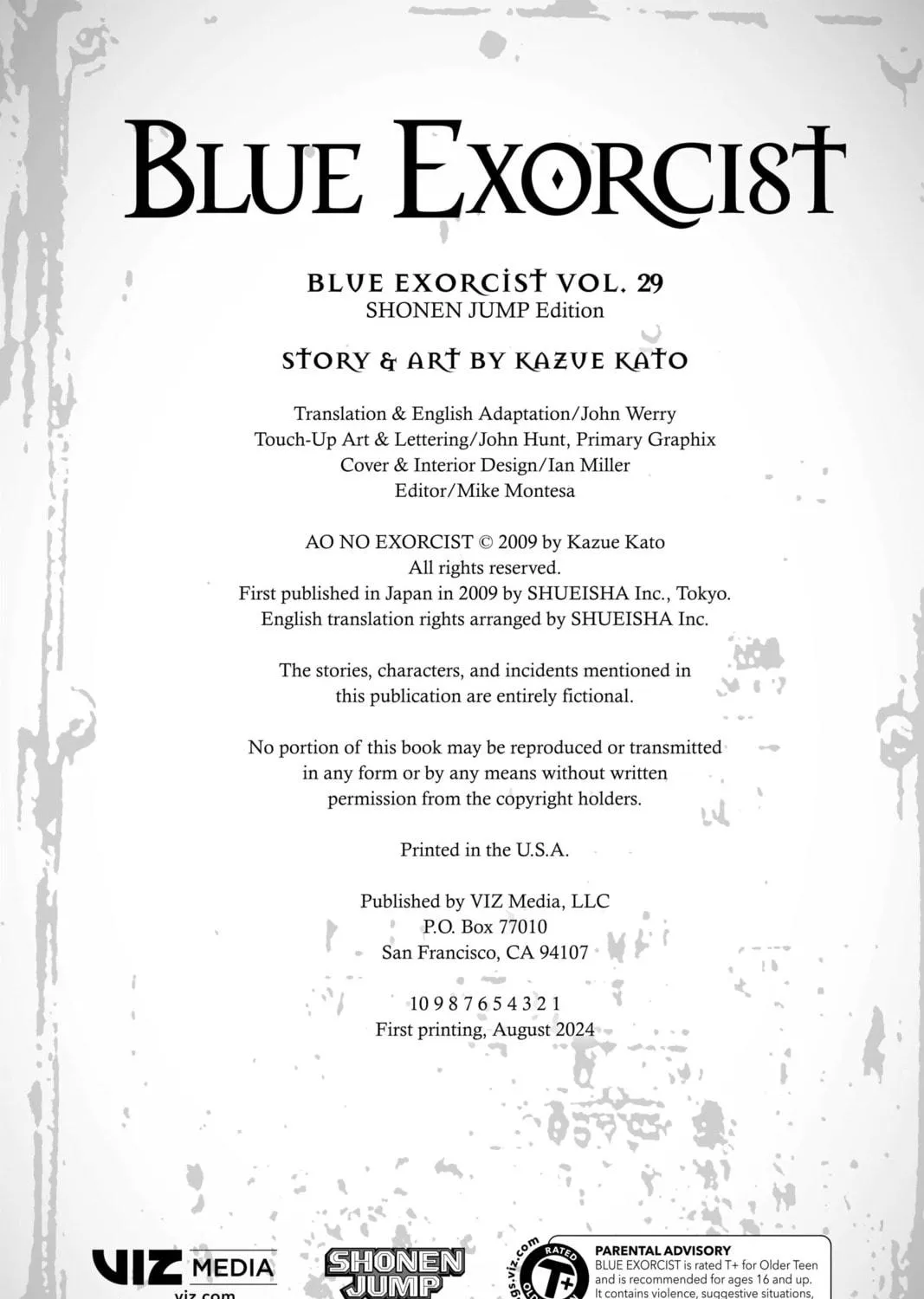 Read Blue Exorcist Manga Online