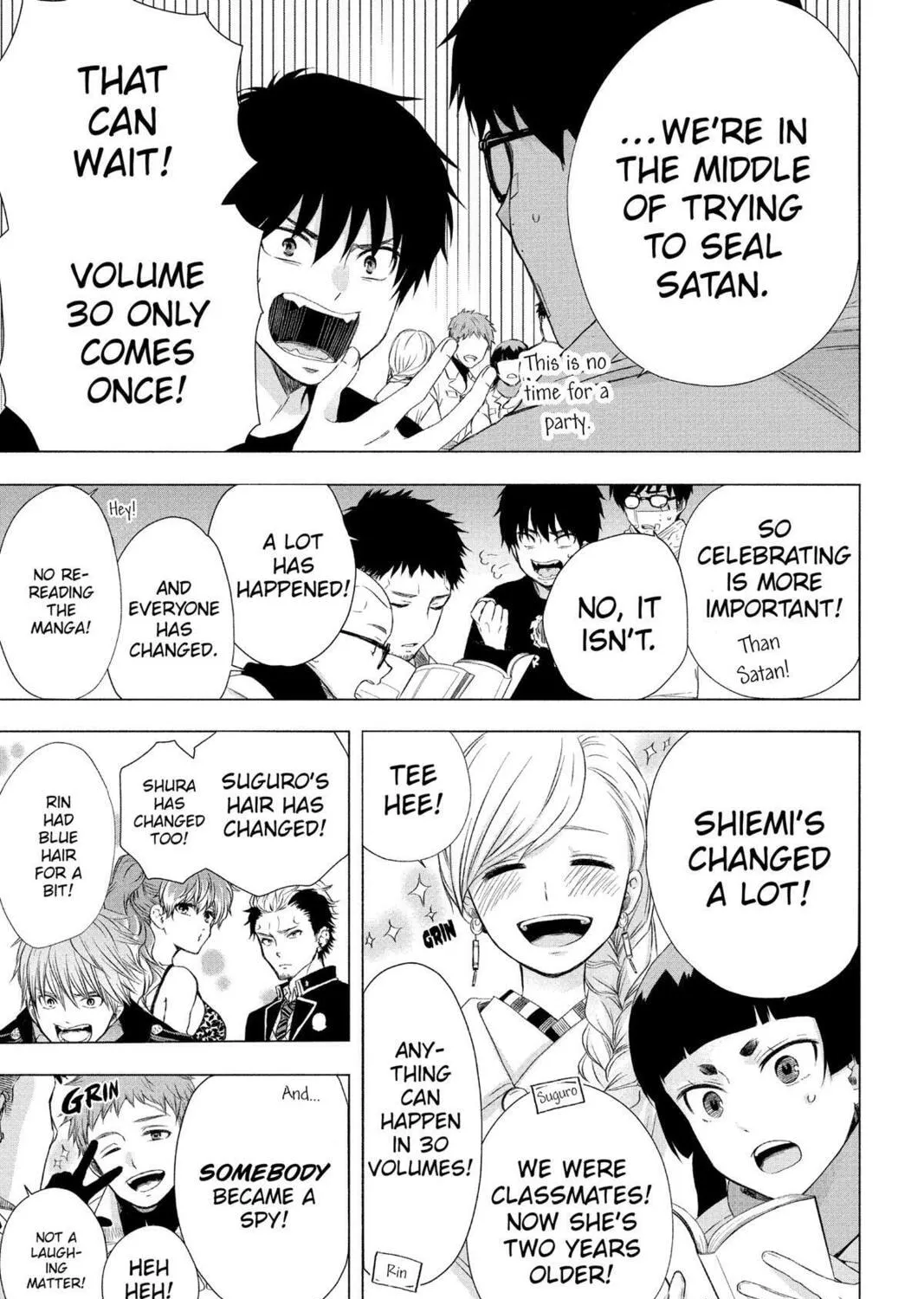 Read Blue Exorcist Manga Online