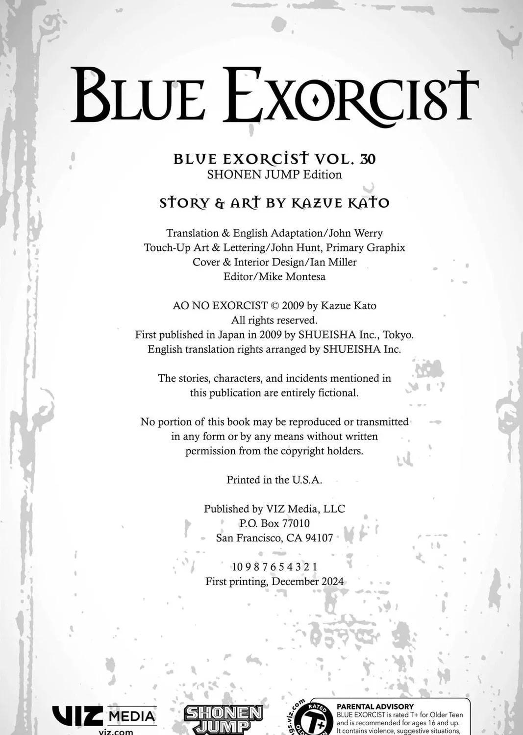 Read Blue Exorcist Manga Online