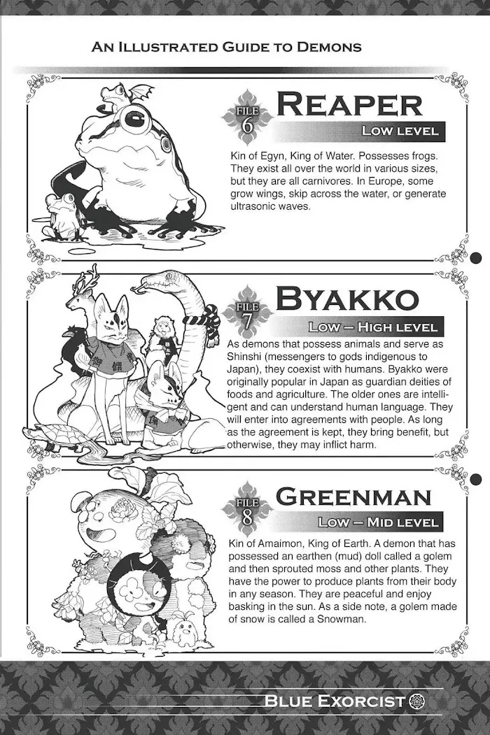 Read Blue Exorcist Manga Online