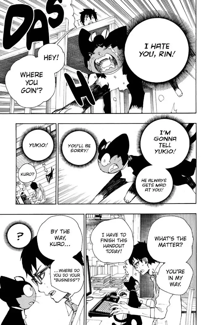 Read Blue Exorcist Manga Online