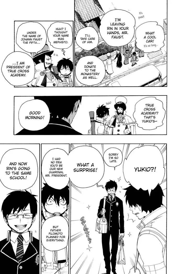 Read Blue Exorcist Manga Online