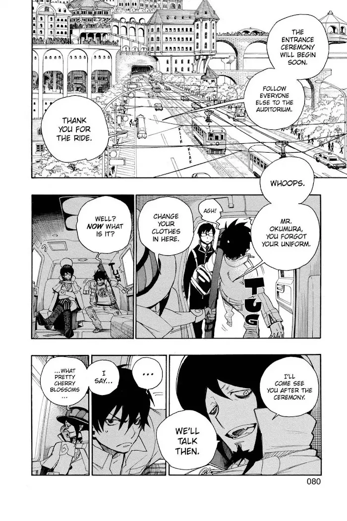 Read Blue Exorcist Manga Online