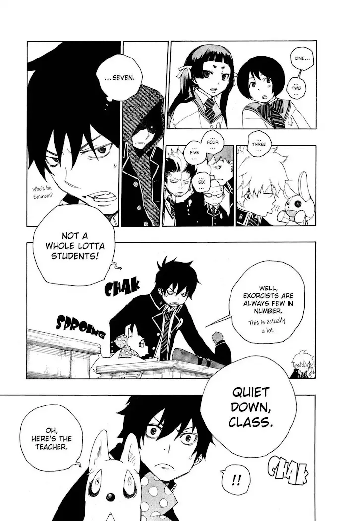 Read Blue Exorcist Manga Online