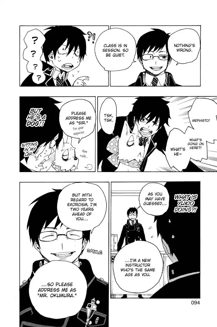 Read Blue Exorcist Manga Online