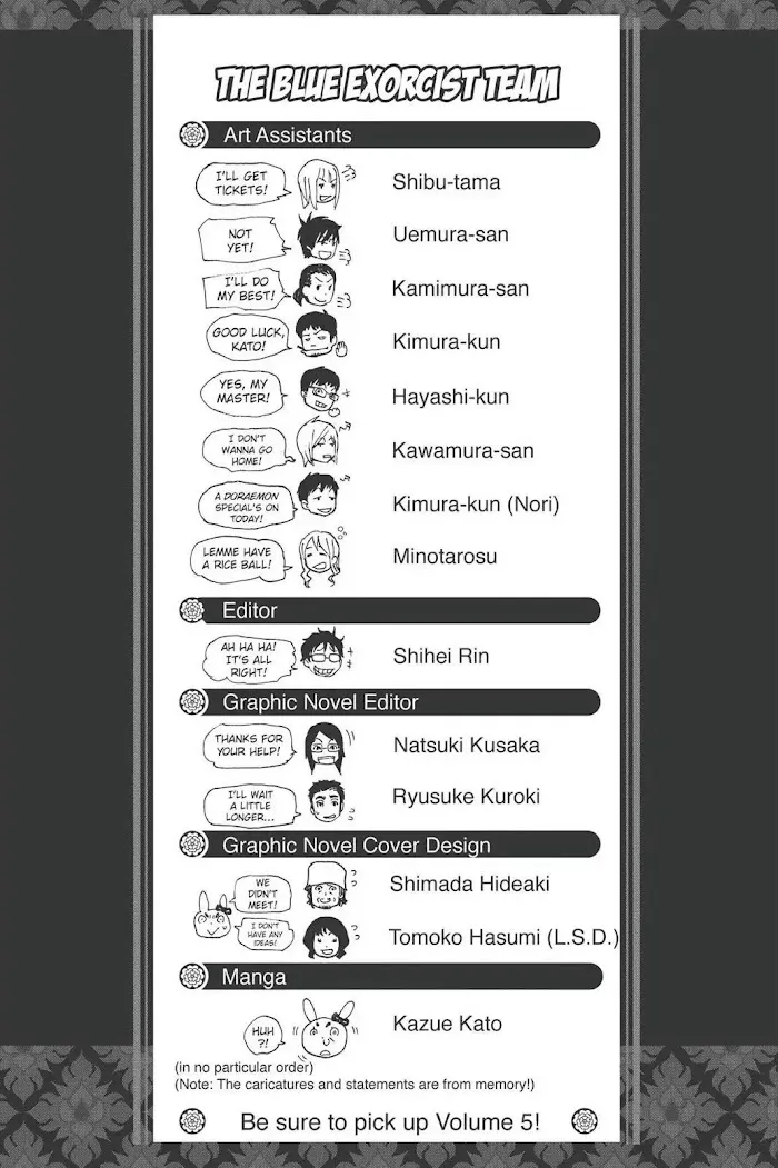 Read Blue Exorcist Manga Online