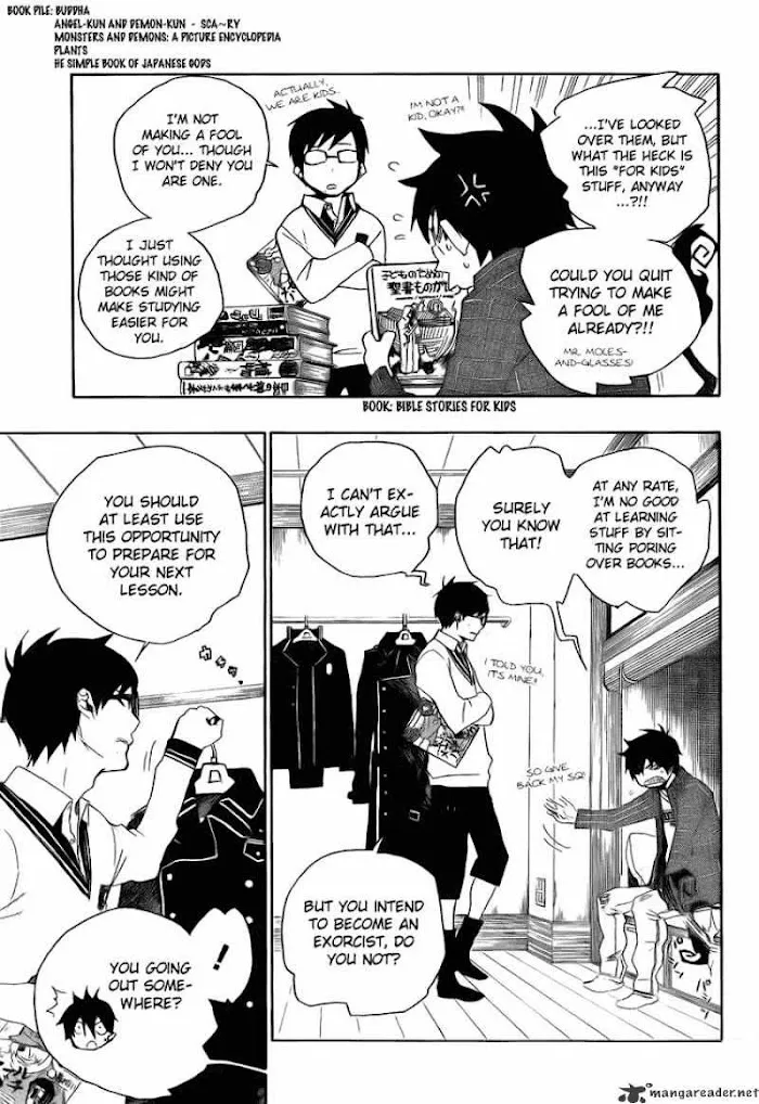 Read Blue Exorcist Manga Online