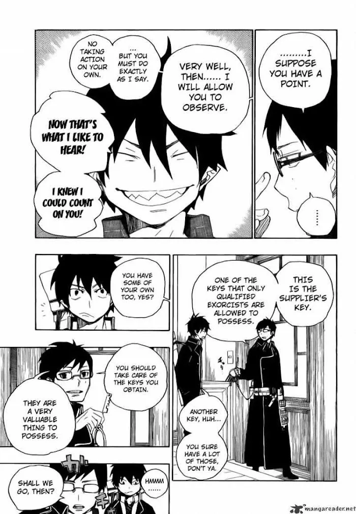 Read Blue Exorcist Manga Online