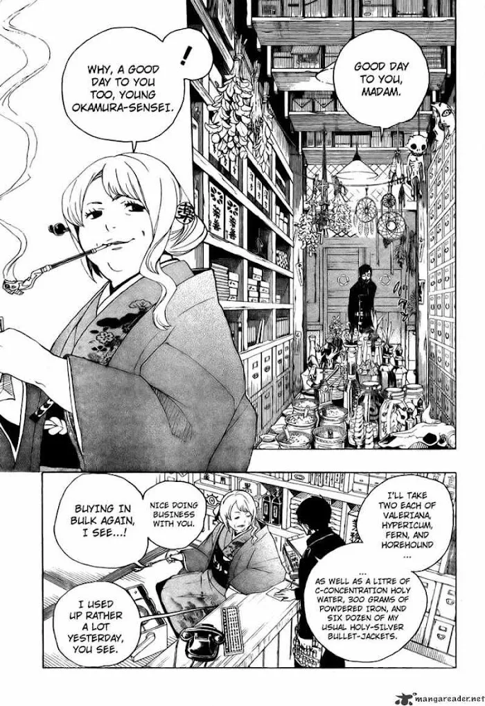 Read Blue Exorcist Manga Online