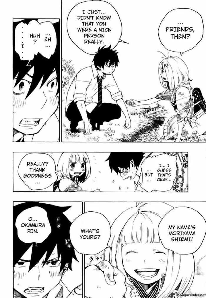 Read Blue Exorcist Manga Online