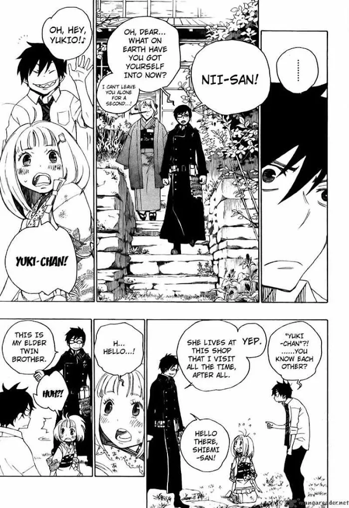 Read Blue Exorcist Manga Online