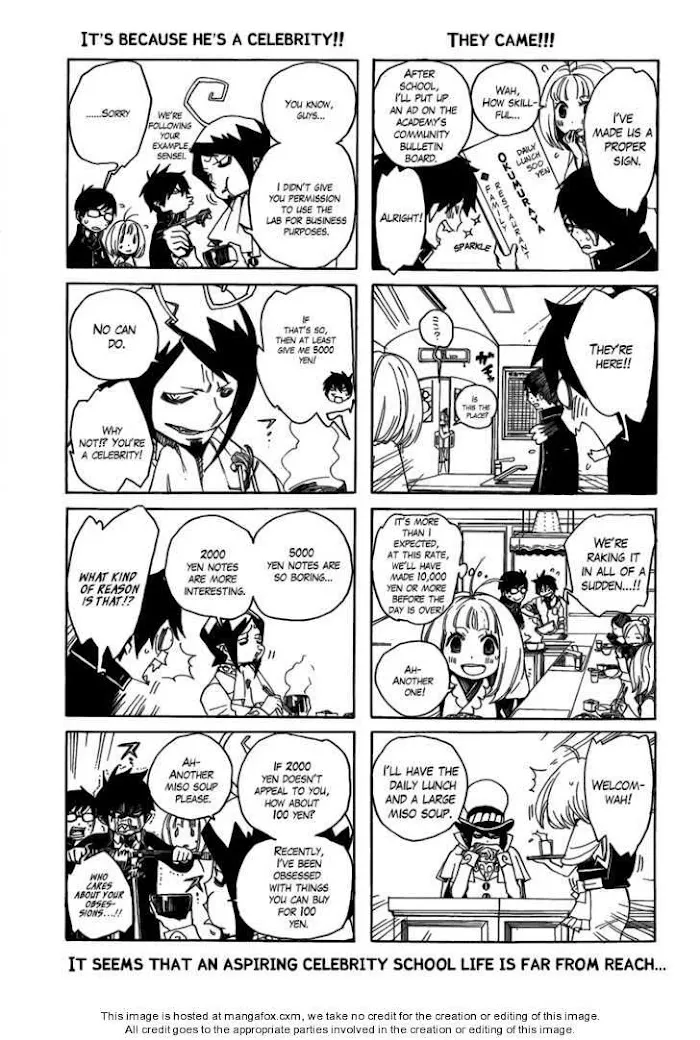 Read Blue Exorcist Manga Online