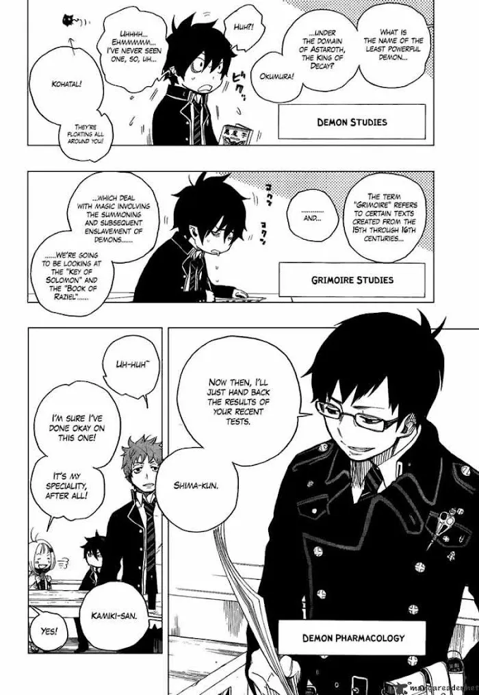 Read Blue Exorcist Manga Online