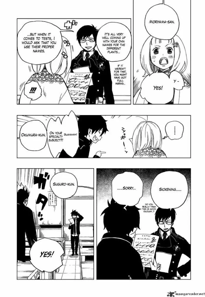 Read Blue Exorcist Manga Online