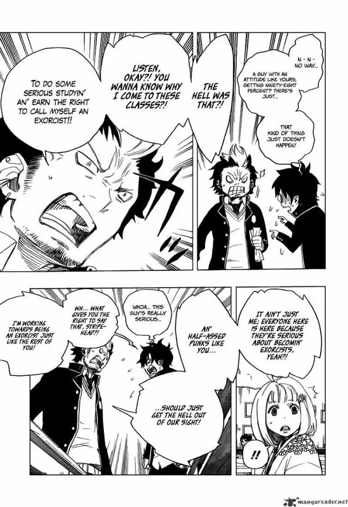 Read Blue Exorcist Manga Online