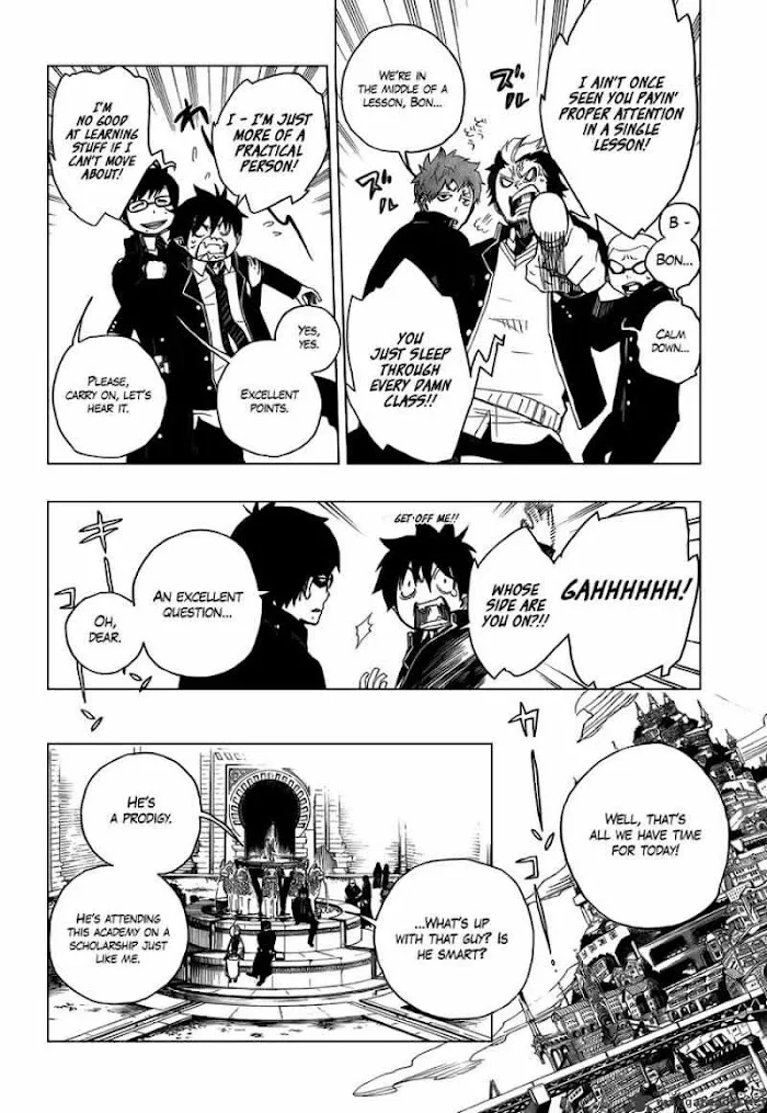 Read Blue Exorcist Manga Online
