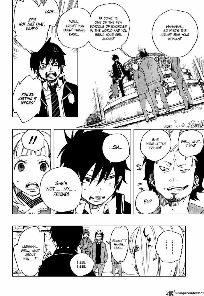 Read Blue Exorcist Manga Online