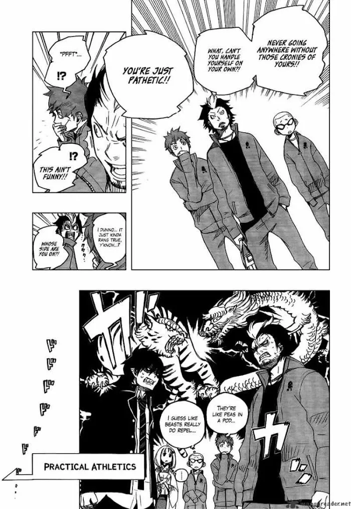 Read Blue Exorcist Manga Online