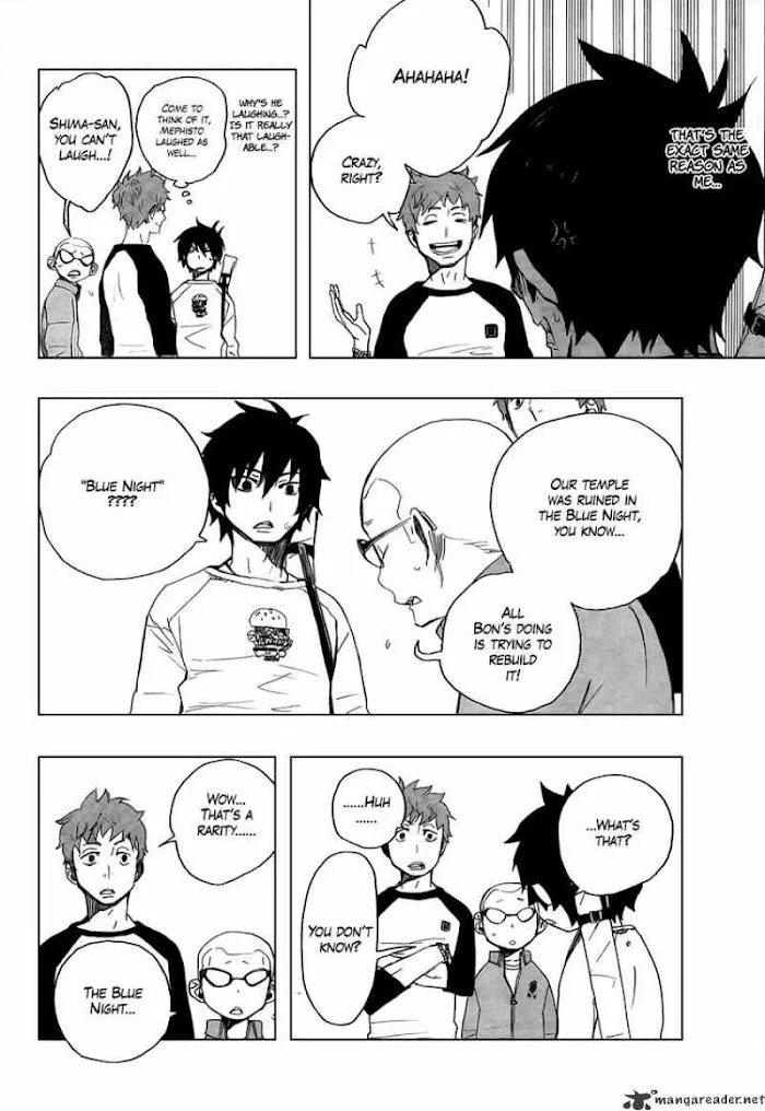 Read Blue Exorcist Manga Online