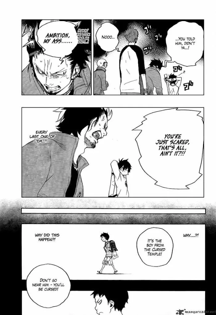 Read Blue Exorcist Manga Online