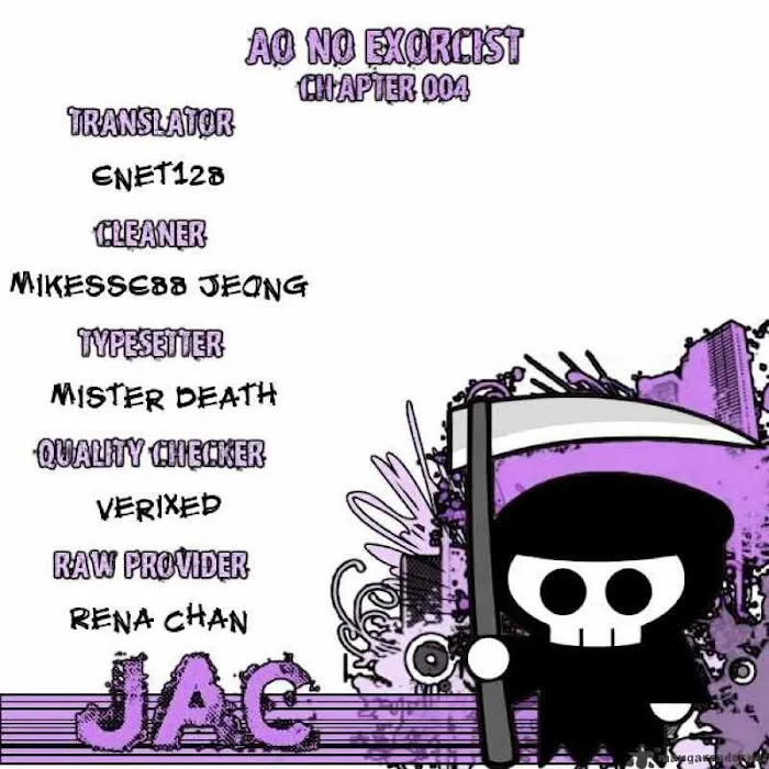 Read Blue Exorcist Manga Online