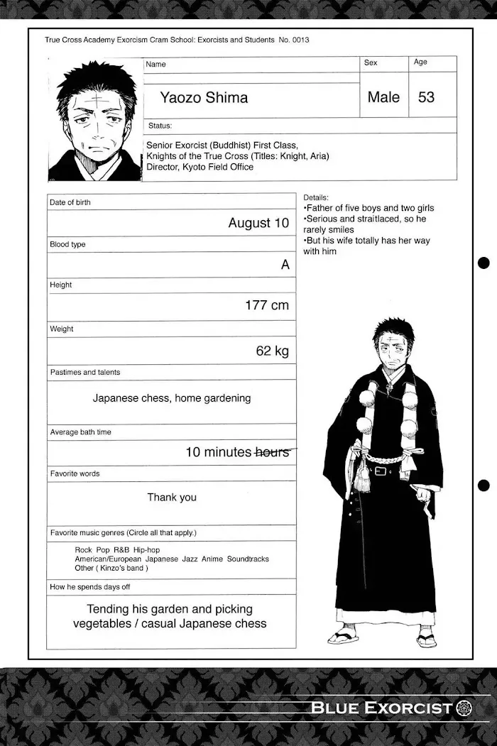 Read Blue Exorcist Manga Online