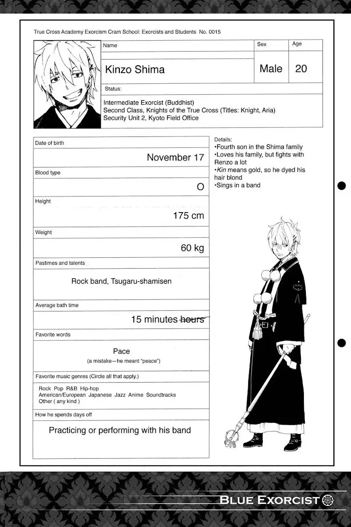 Read Blue Exorcist Manga Online