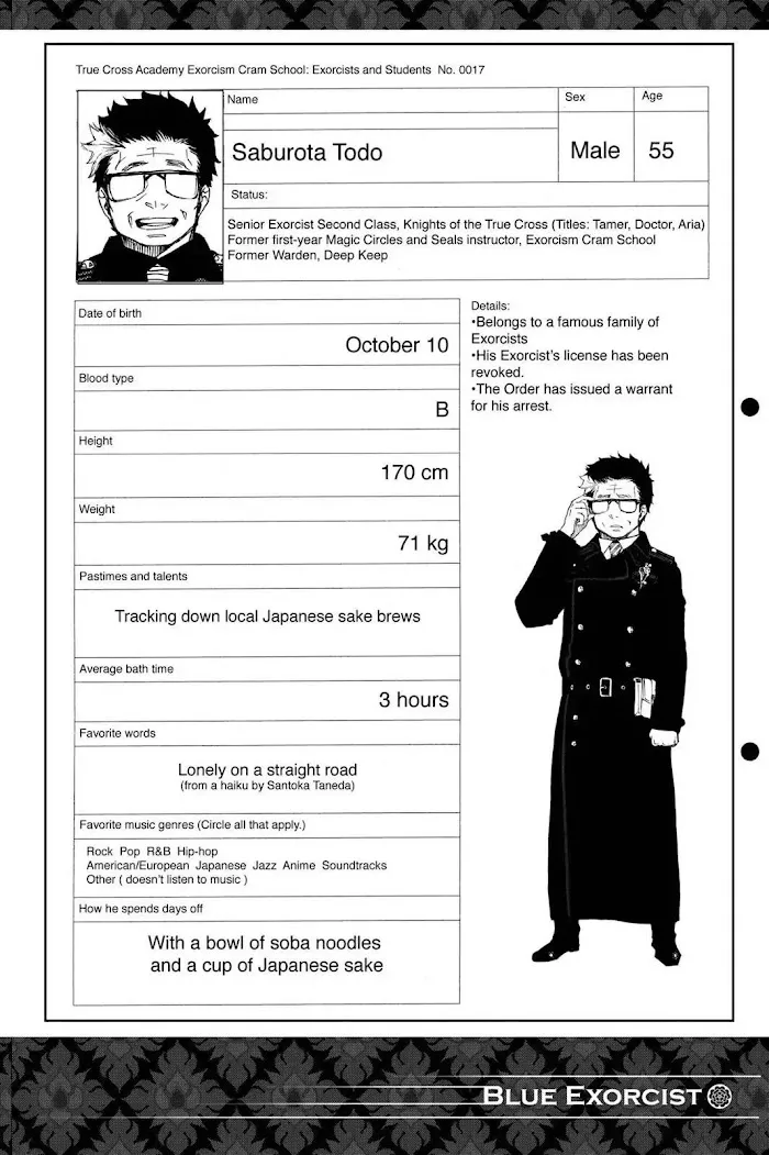 Read Blue Exorcist Manga Online