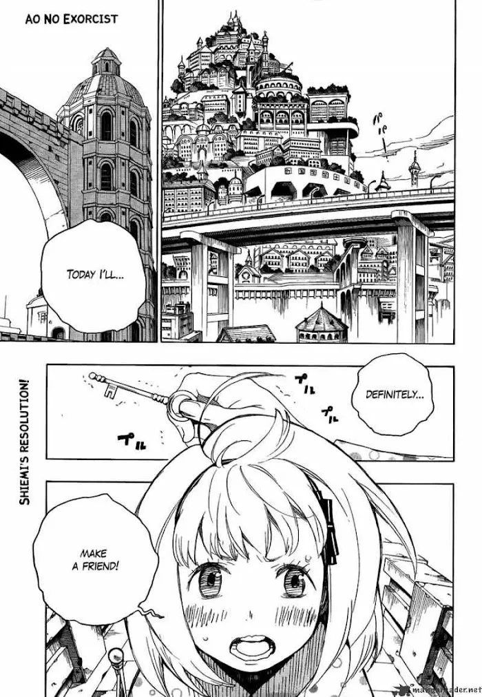 Read Blue Exorcist Manga Online