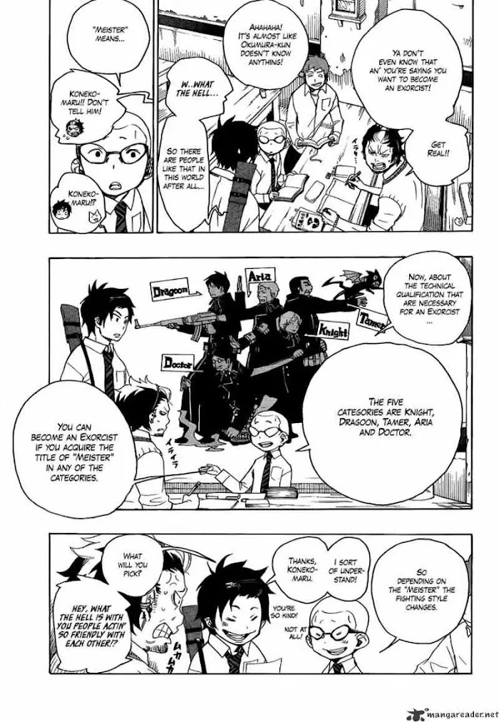 Read Blue Exorcist Manga Online