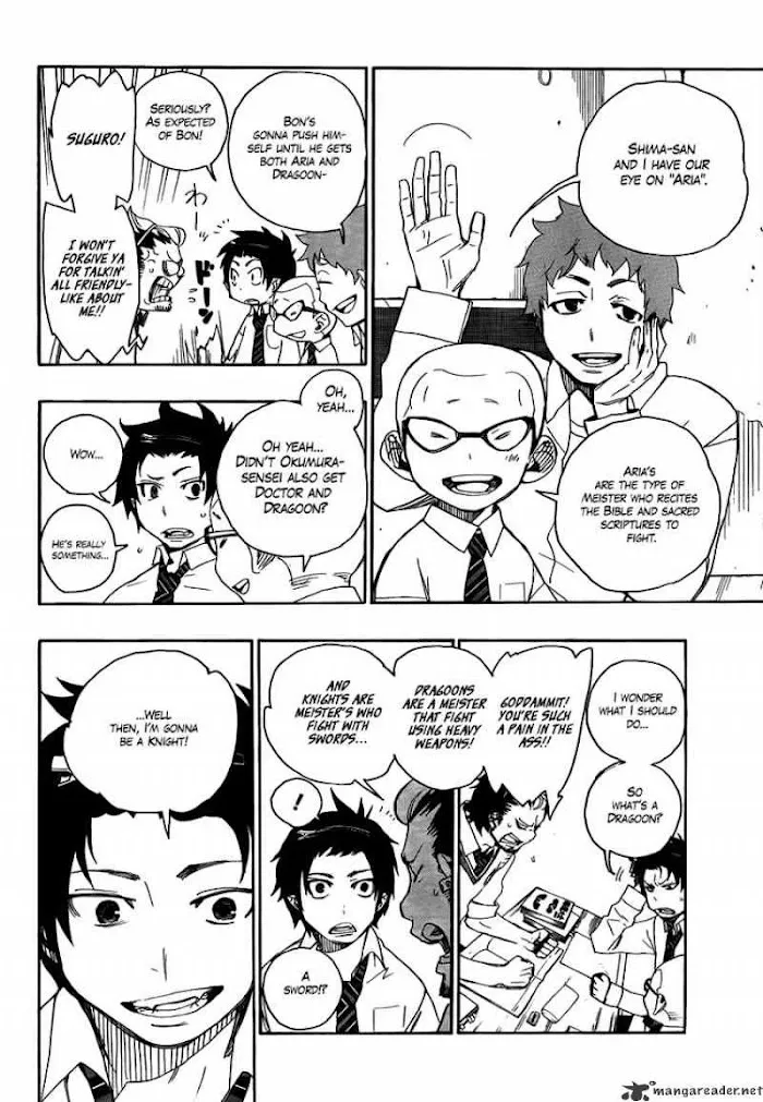 Read Blue Exorcist Manga Online