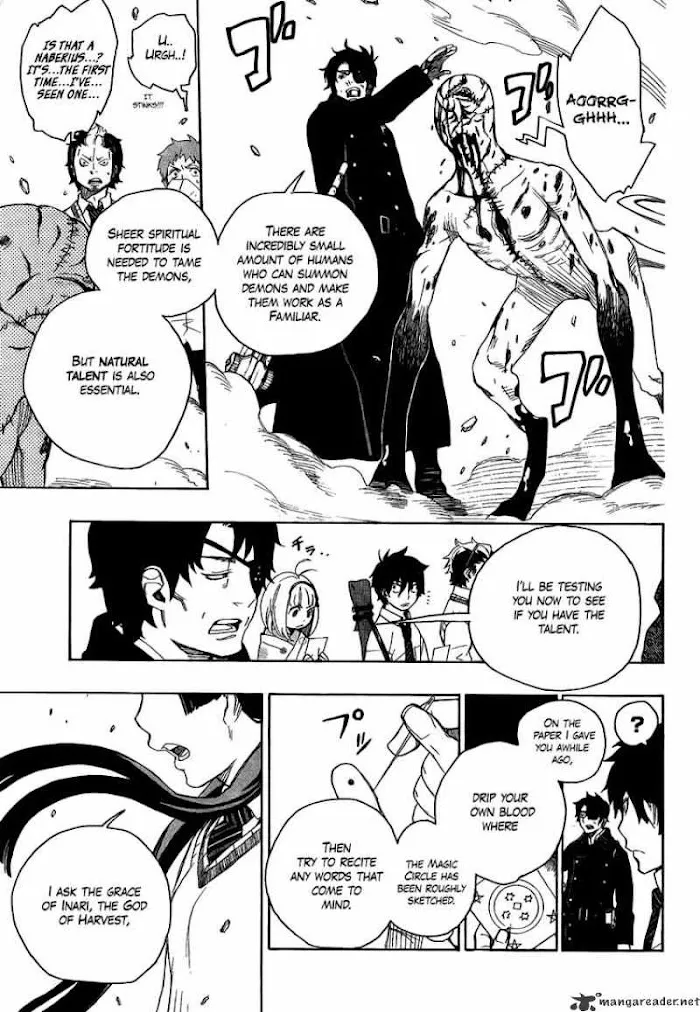 Read Blue Exorcist Manga Online