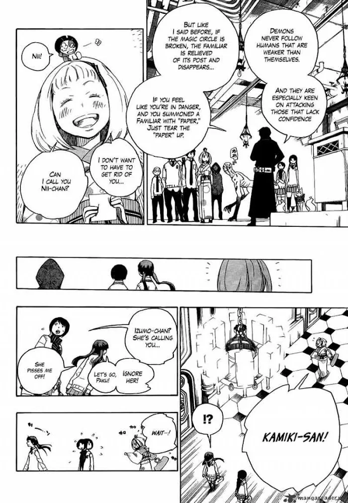 Read Blue Exorcist Manga Online