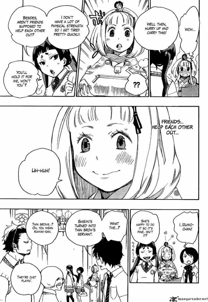 Read Blue Exorcist Manga Online