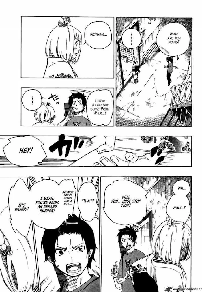 Read Blue Exorcist Manga Online