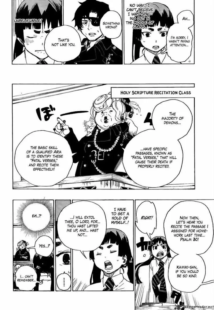 Read Blue Exorcist Manga Online