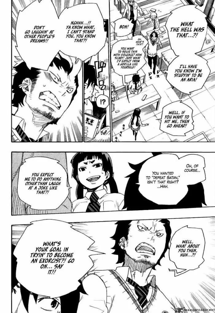 Read Blue Exorcist Manga Online