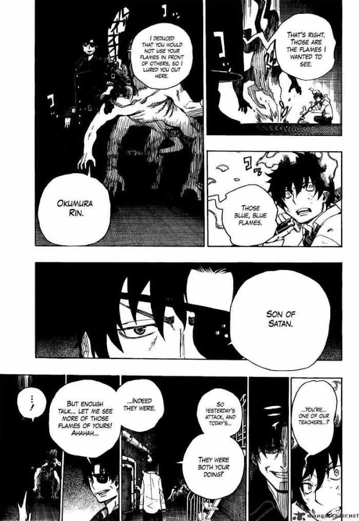 Read Blue Exorcist Manga Online