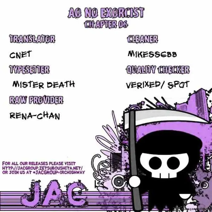 Read Blue Exorcist Manga Online