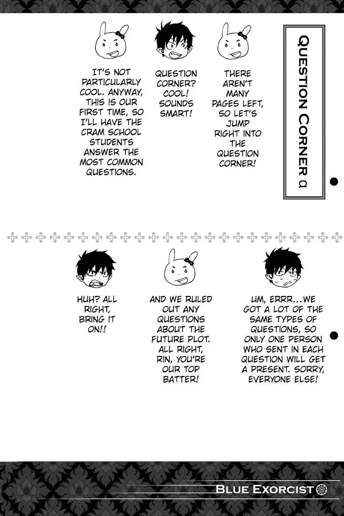 Read Blue Exorcist Manga Online
