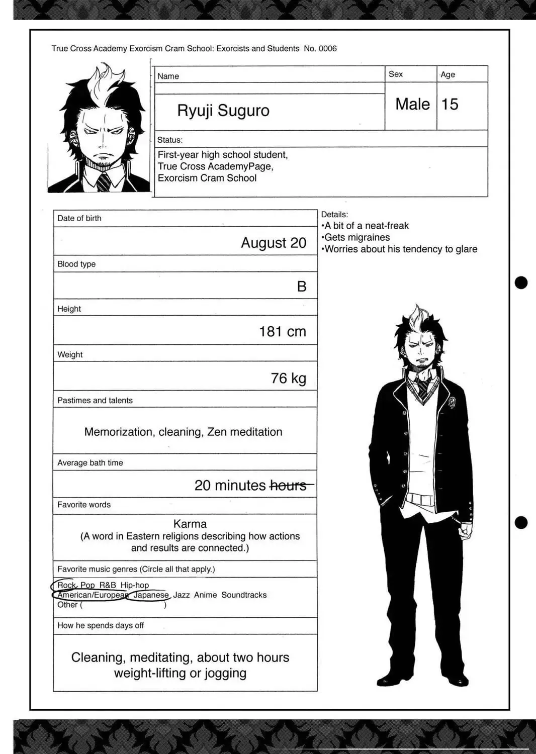 Read Blue Exorcist Manga Online