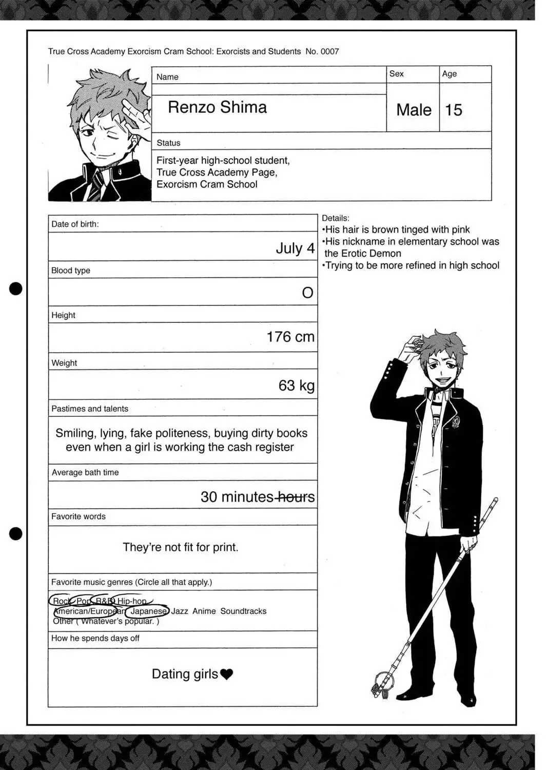 Read Blue Exorcist Manga Online