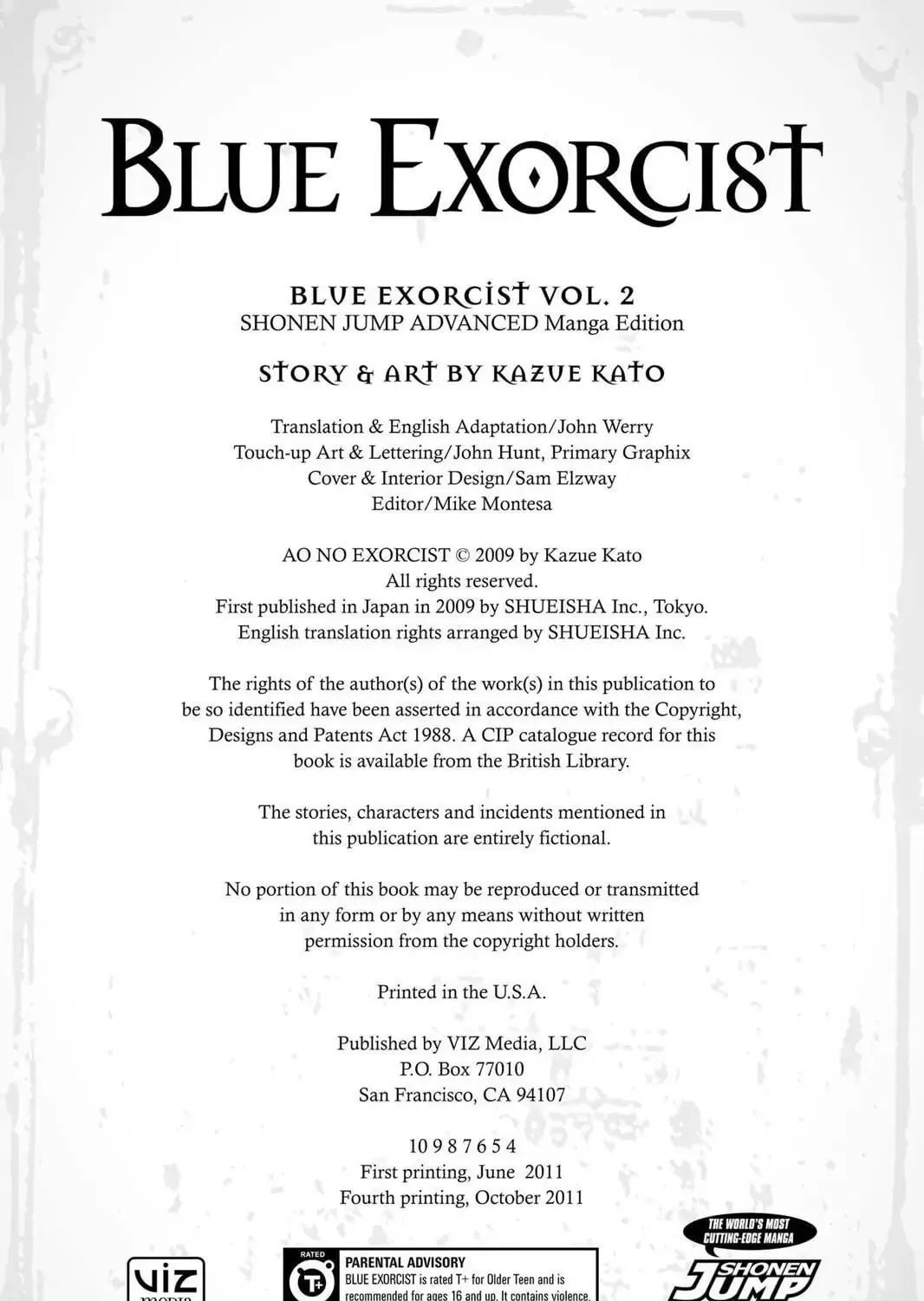 Read Blue Exorcist Manga Online