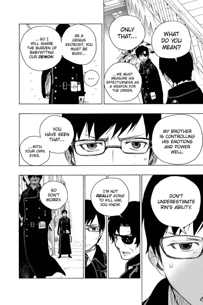 Read Blue Exorcist Manga Online