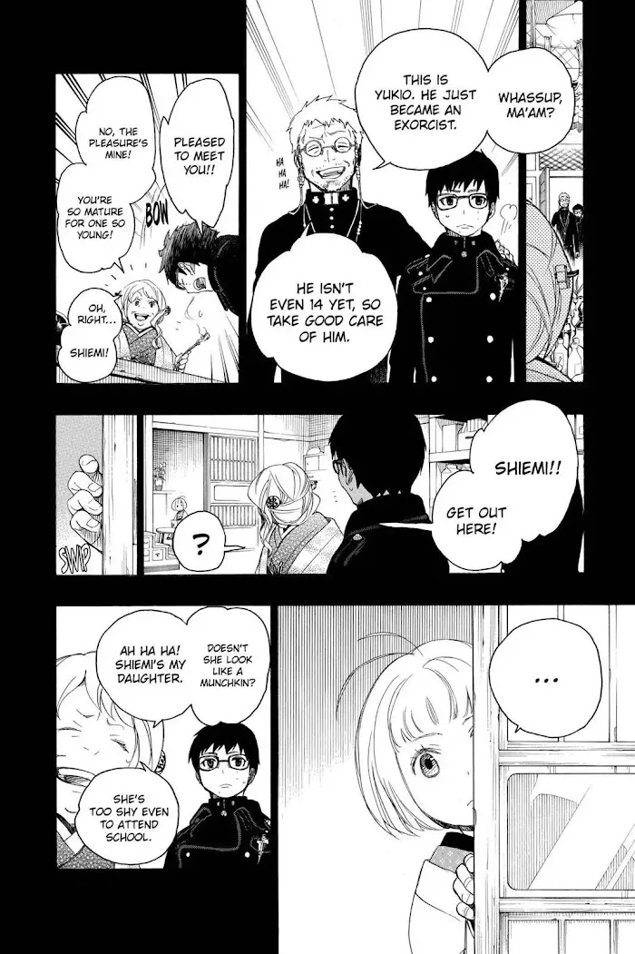 Read Blue Exorcist Manga Online