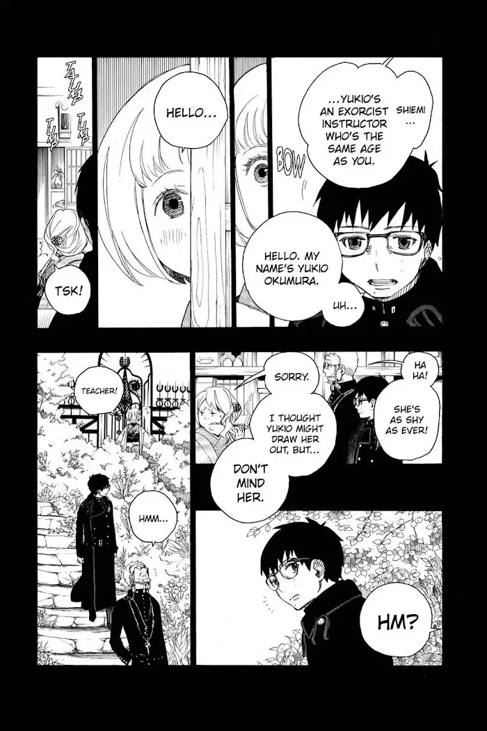 Read Blue Exorcist Manga Online
