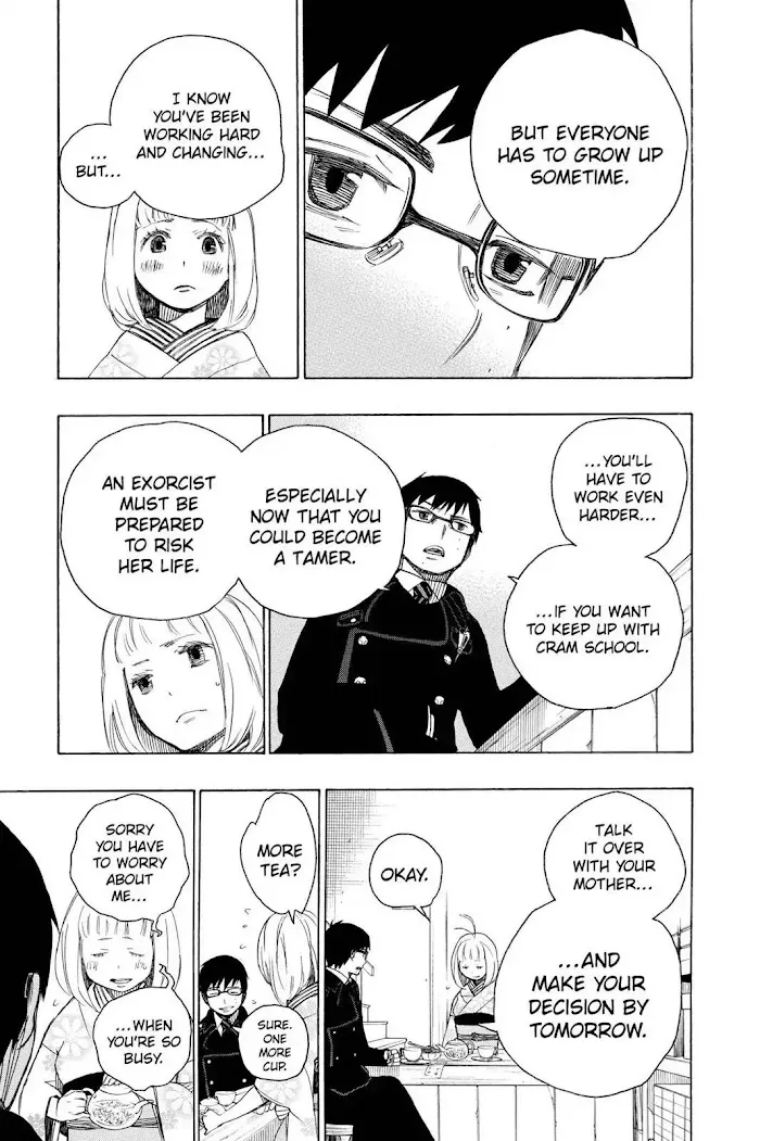 Read Blue Exorcist Manga Online