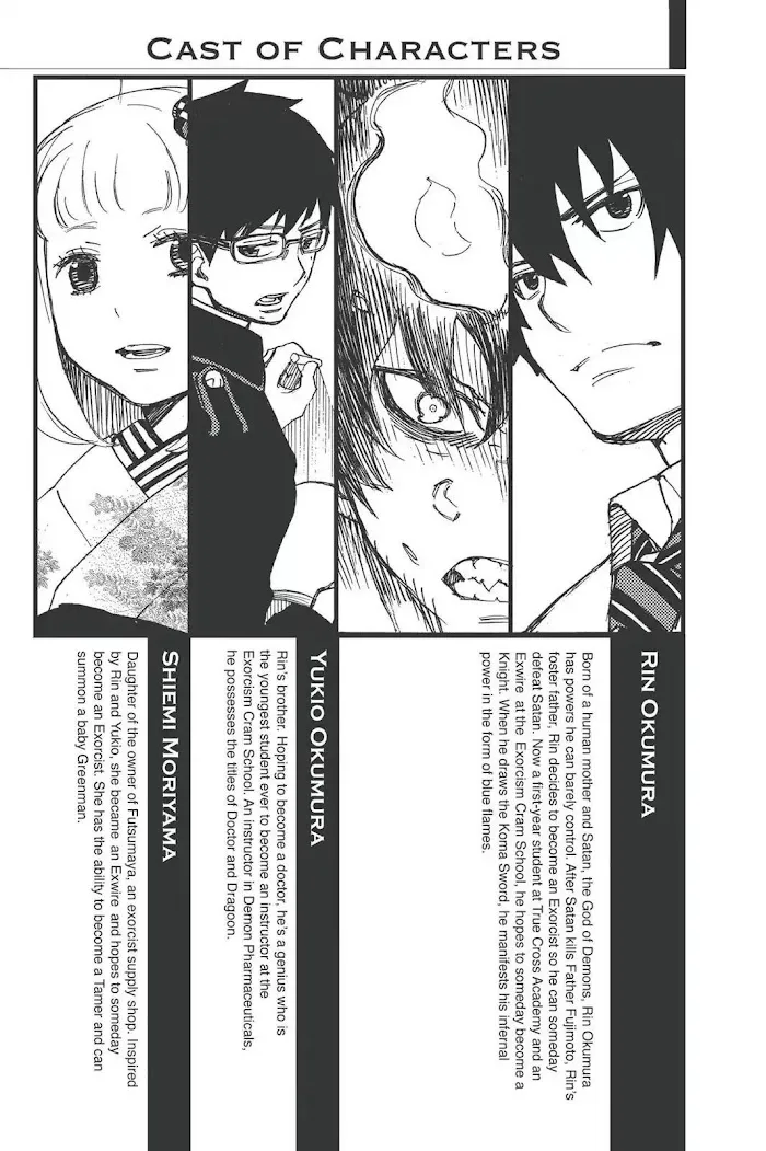 Read Blue Exorcist Manga Online